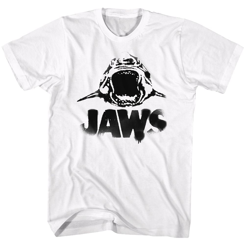 JAWS Eye-Catching T-Shirt, Blk Logo