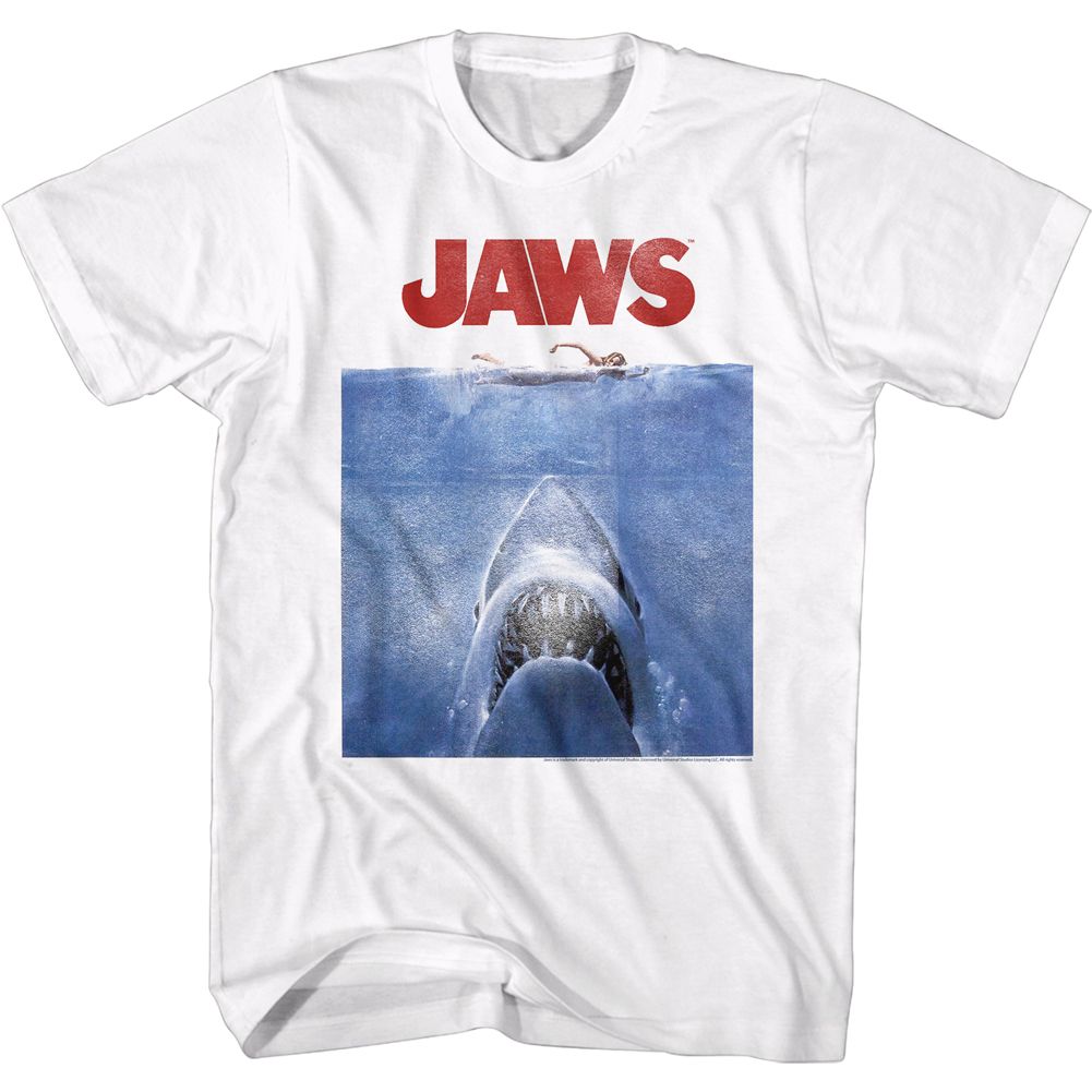 JAWS Eye-Catching T-Shirt, Poster Blue