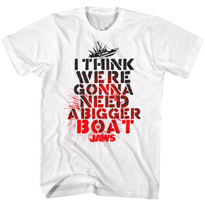 JAWS Eye-Catching T-Shirt, Bigger Boat