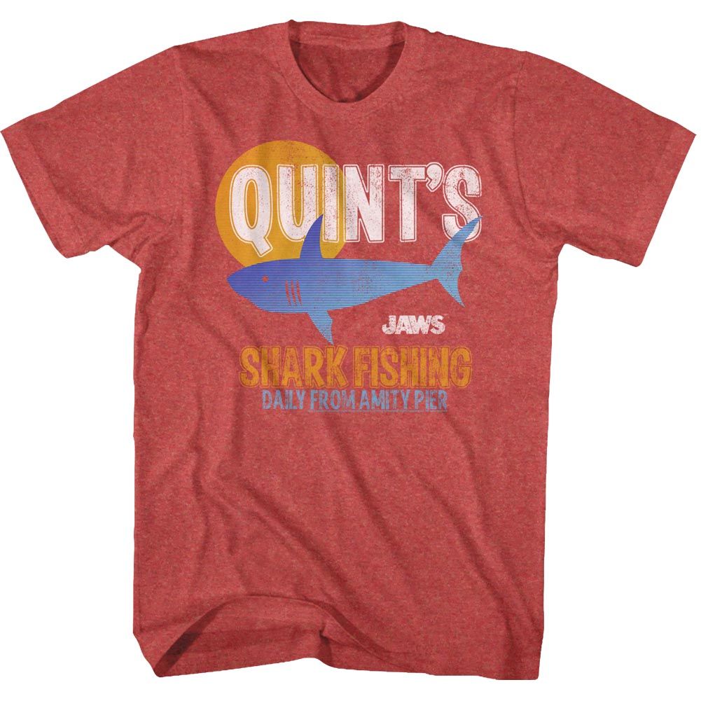 JAWS Eye-Catching T-Shirt, Quint Fish