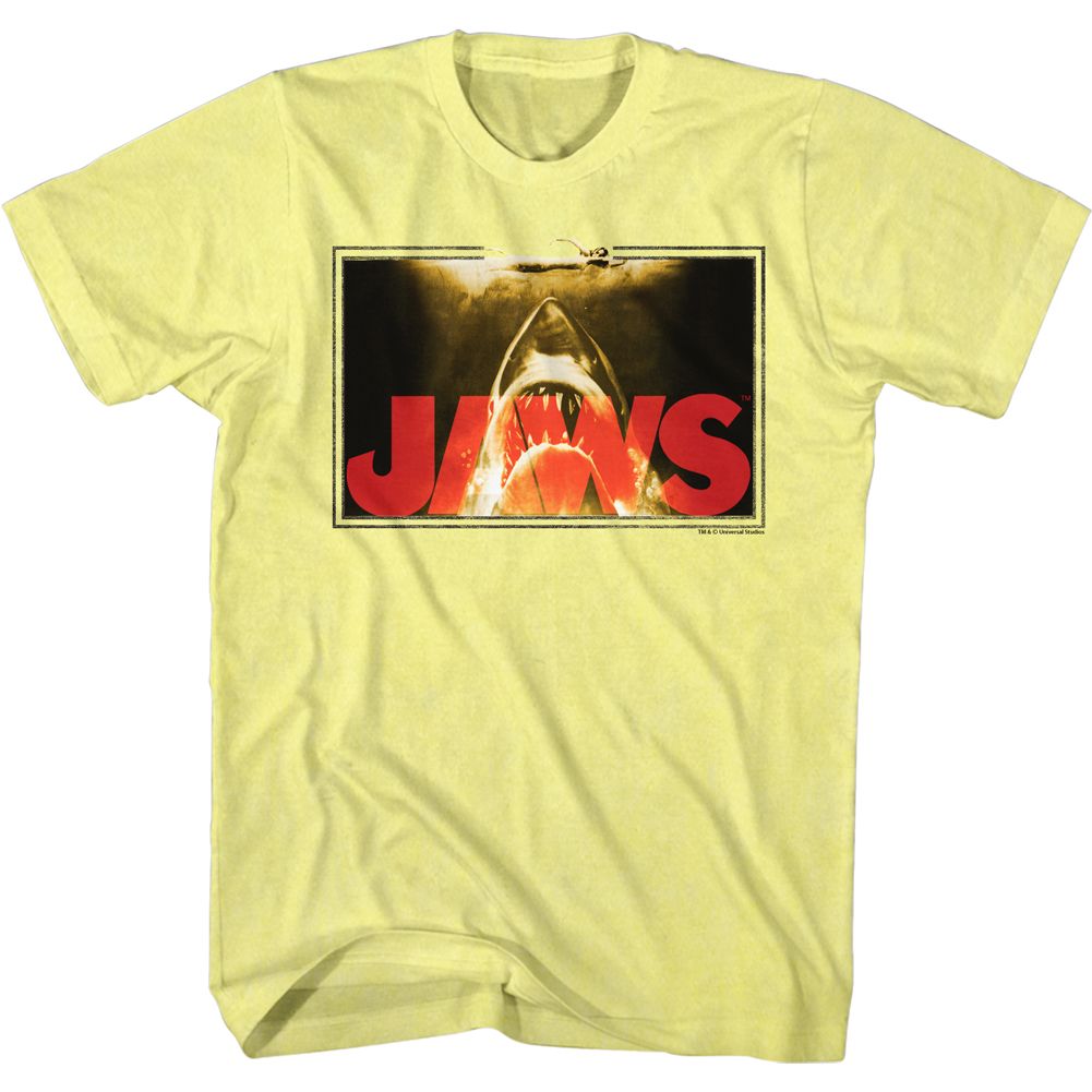 JAWS Eye-Catching T-Shirt, Swim Lines