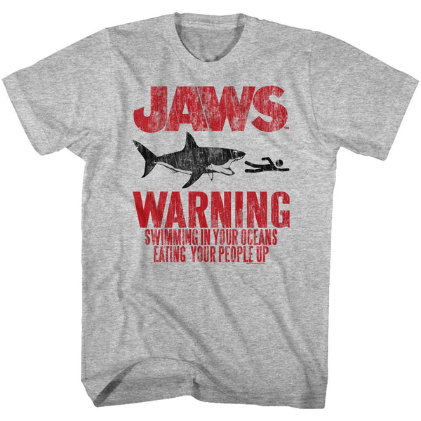 JAWS Terrific T-Shirt, Warning