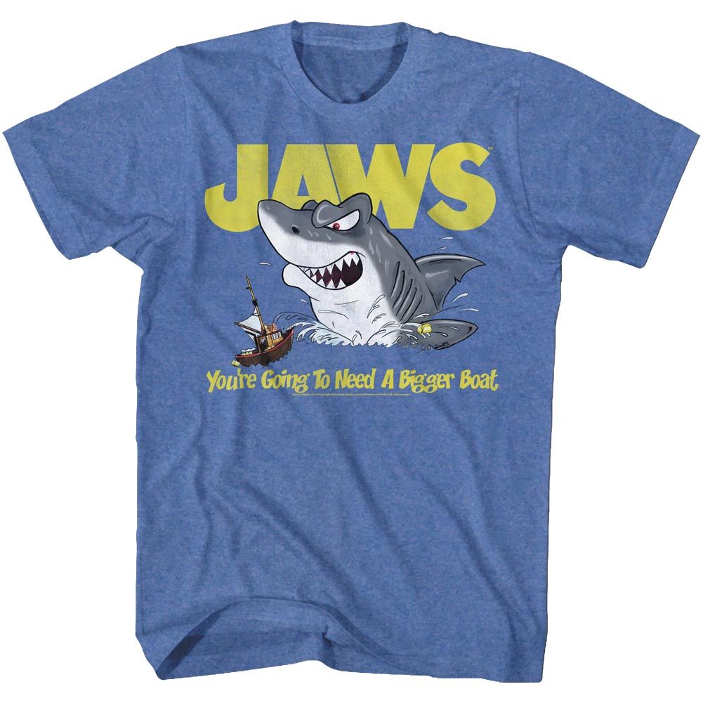 JAWS Eye-Catching T-Shirt, Cartoon Jaws