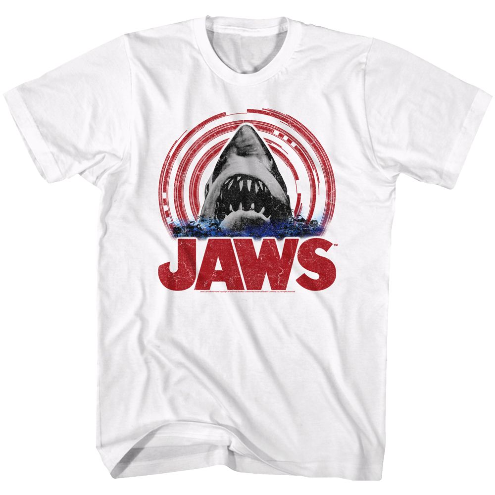 JAWS Eye-Catching T-Shirt, Jaws Spiral