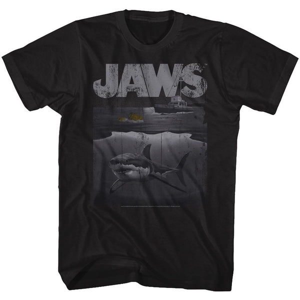 JAWS Eye-Catching T-Shirt, Shark Boat