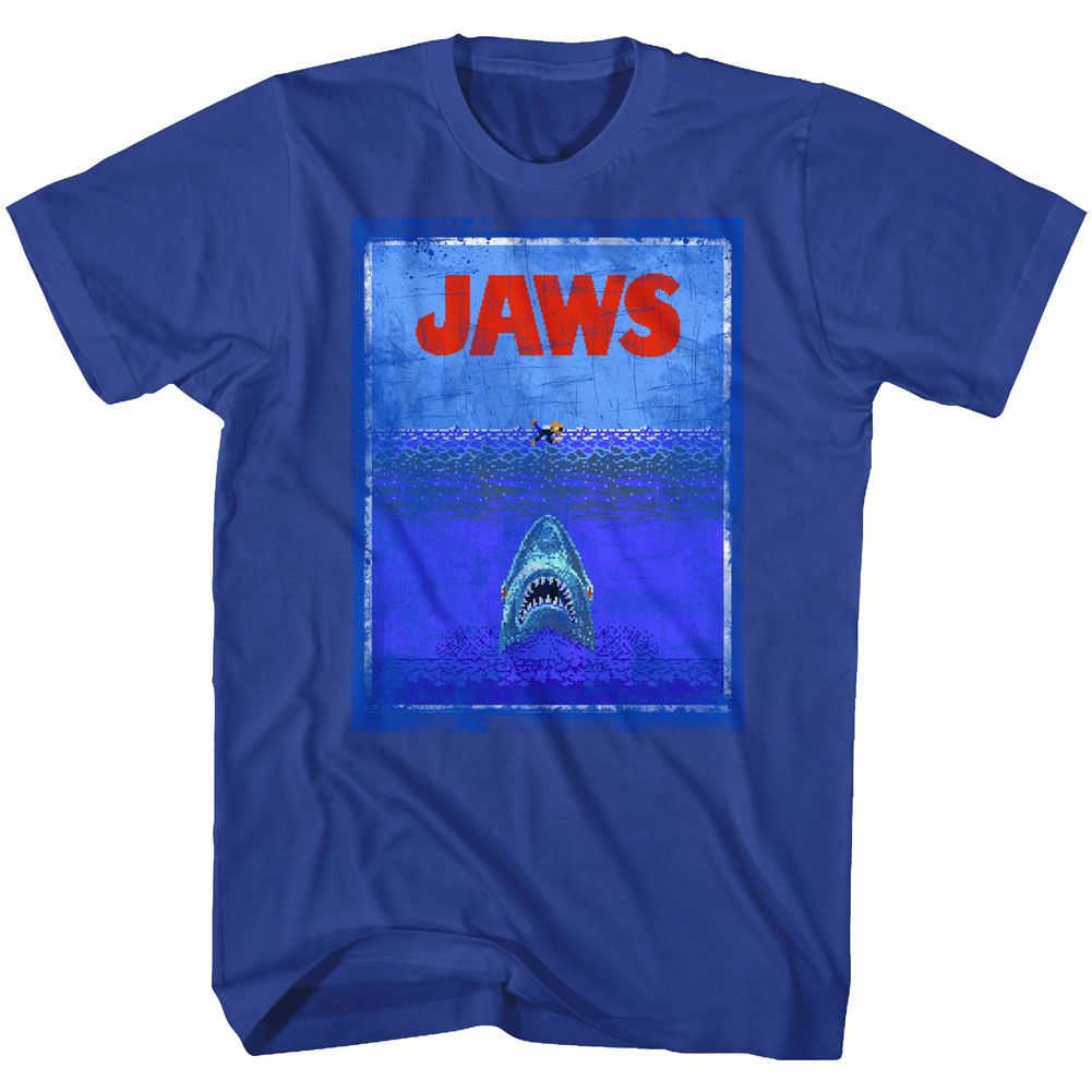 JAWS Eye-Catching T-Shirt, 8Bit Terror