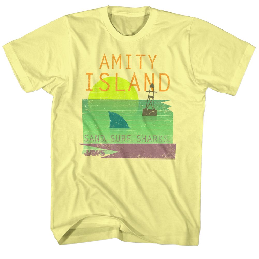 JAWS Eye-Catching T-Shirt, Sandsurfsharks