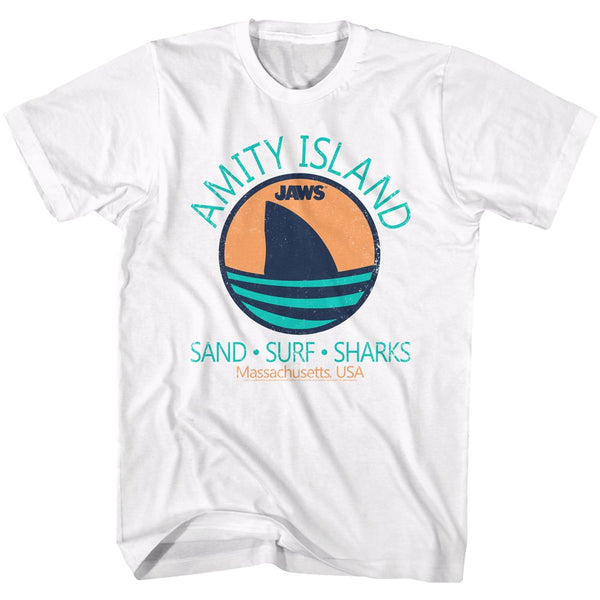 JAWS Eye-Catching T-Shirt, Shark Fin