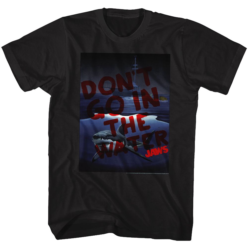 JAWS Eye-Catching T-Shirt, Don’T Go In