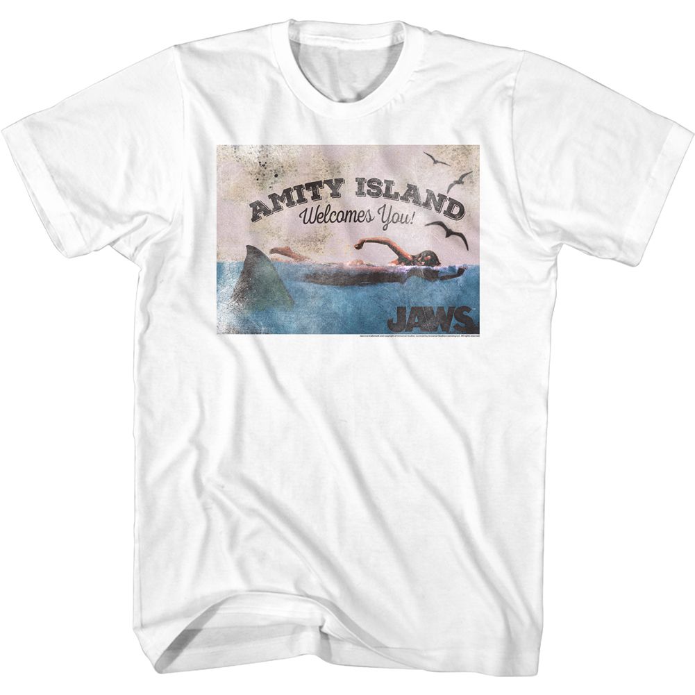 JAWS Eye-Catching T-Shirt, Welcome