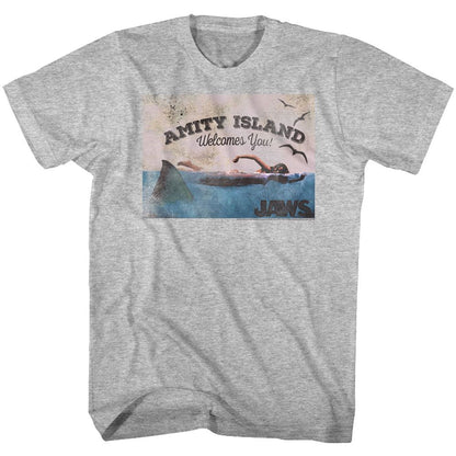 JAWS Eye-Catching T-Shirt, Welcome