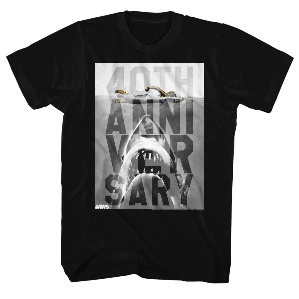 JAWS 40Th T-Shirt