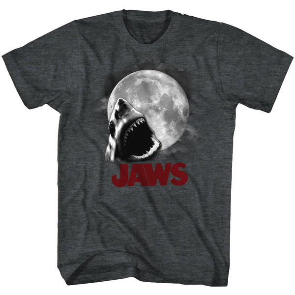 JAWS Eye-Catching T-Shirt, Shark Moon