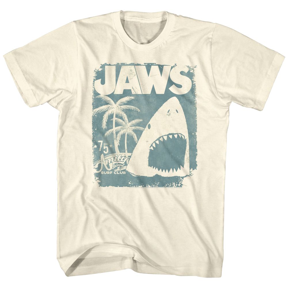 Jaws Surf Club Poster T-Shirt