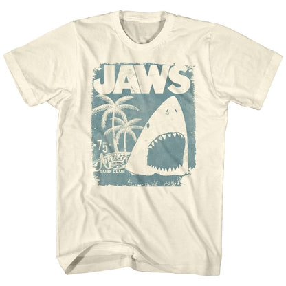 JAWS Eye-Catching T-Shirt, Surf Club Poster