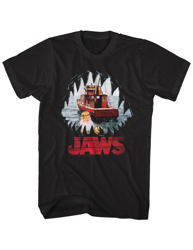 JAWS Eye-Catching T-Shirt, Mouth Pov