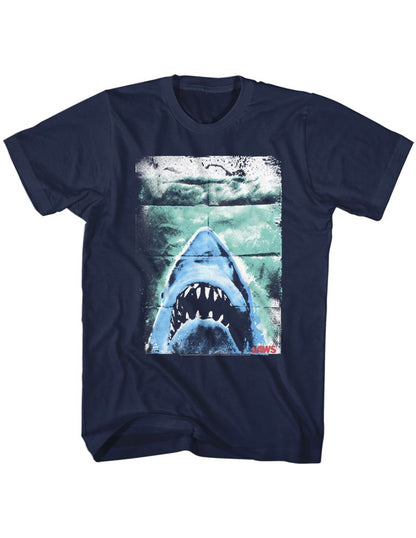 JAWS Eye-Catching T-Shirt, Folded Poster