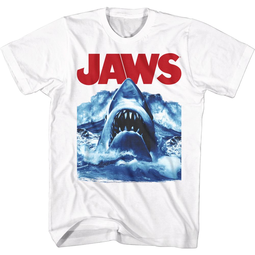 JAWS Eye-Catching T-Shirt, Waves