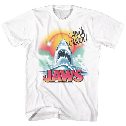 JAWS Eye-Catching T-Shirt, Beachy Airbush