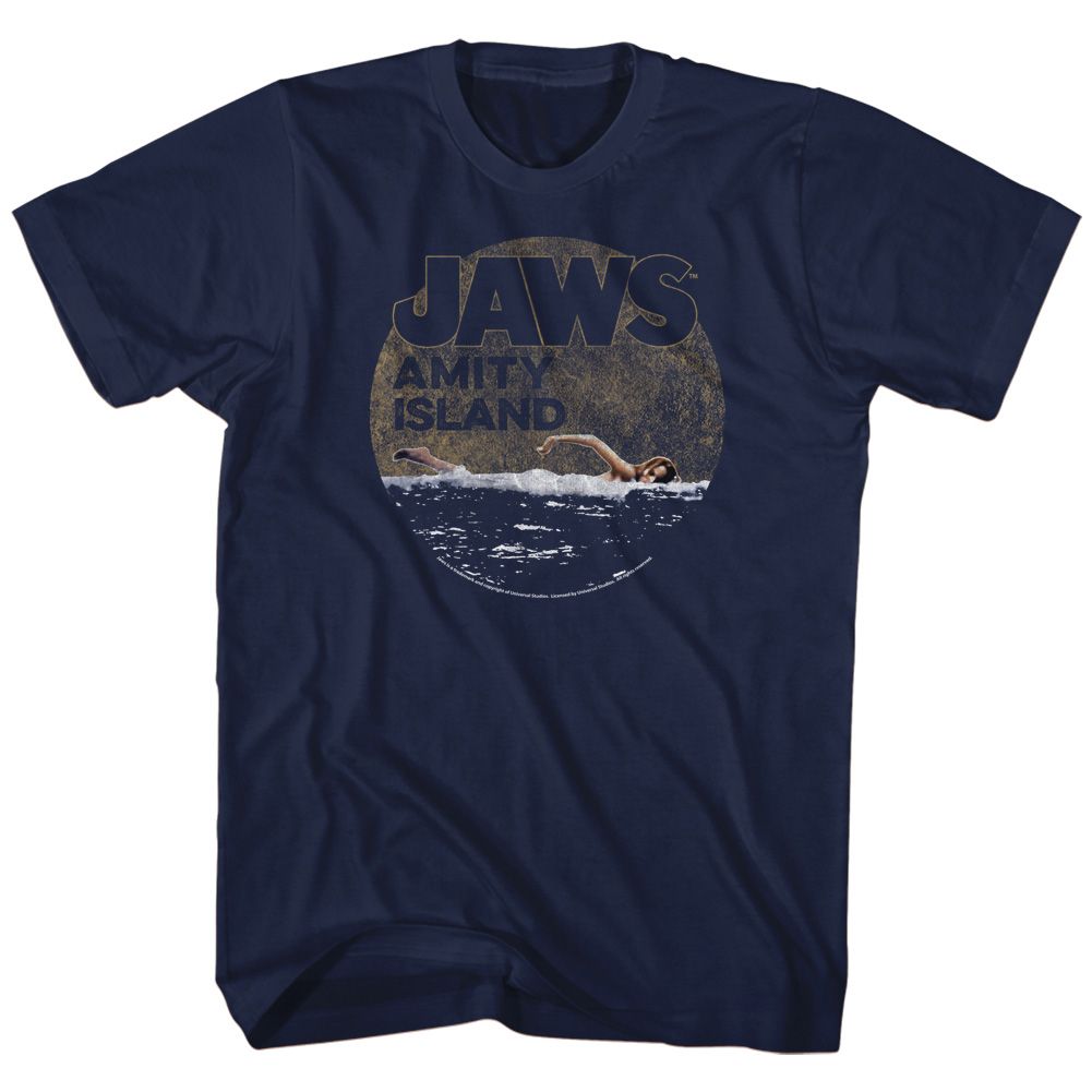 JAWS Eye-Catching T-Shirt, Late Swim