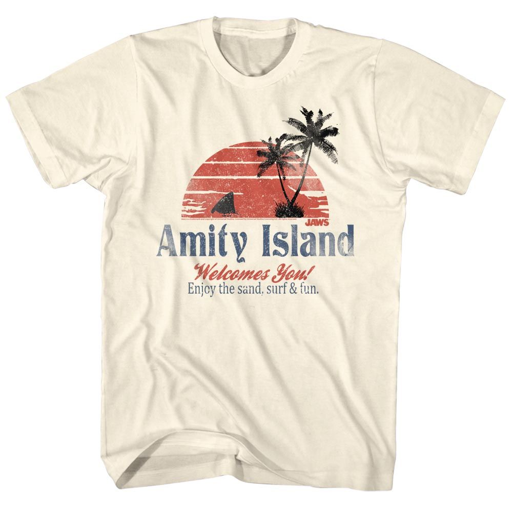 JAWS Eye-Catching T-Shirt, Amity Island