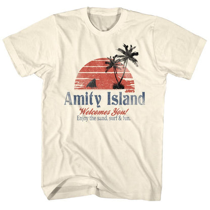 JAWS Eye-Catching T-Shirt, Amity Island