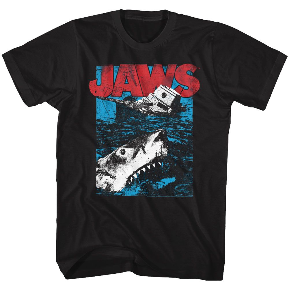 JAWS Eye-Catching T-Shirt, Great Wht