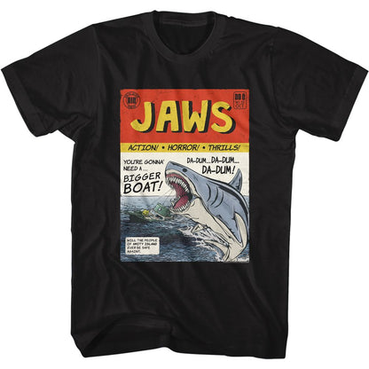 JAWS Eye-Catching T-Shirt, Jaws Comic Book