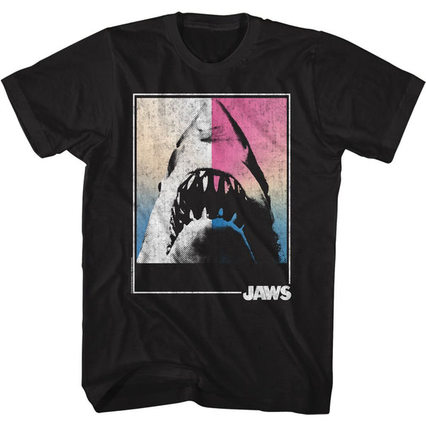 JAWS Eye-Catching T-Shirt, Square Shark