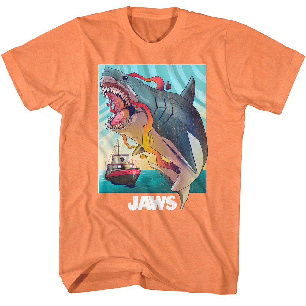 JAWS Eye-Catching T-Shirt, Colorful