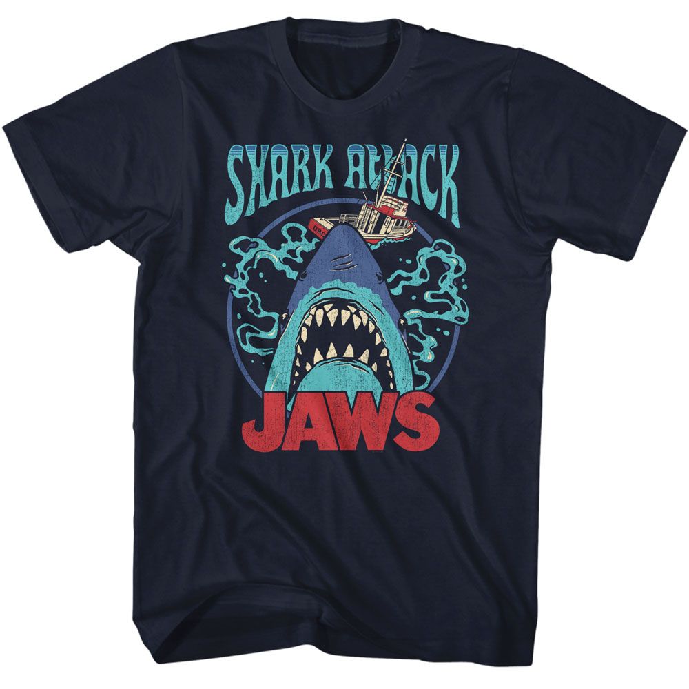 JAWS Eye-Catching T-Shirt, Swirly Water