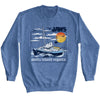 Premium JAWS Sweatshirt, Amity Island Regatta