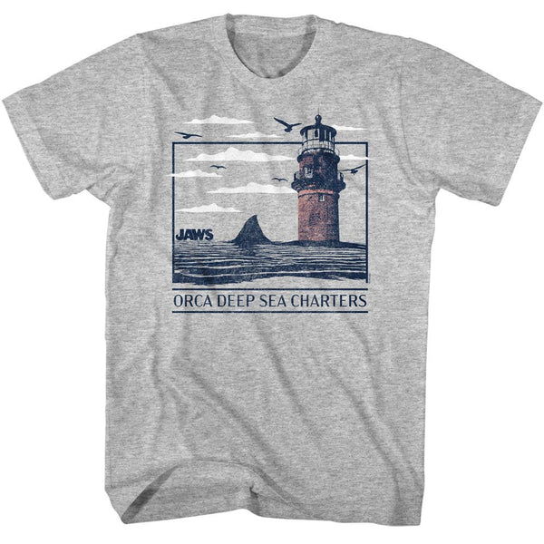 JAWS Eye-Catching T-Shirt, Orca Deep Sea Charters