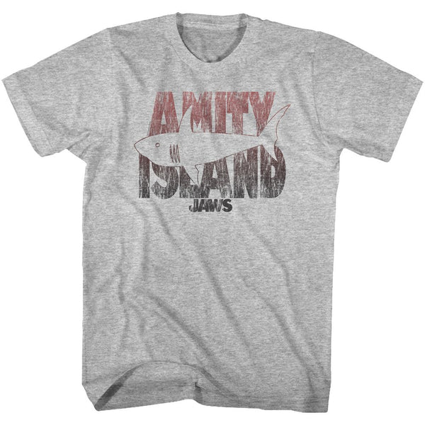 JAWS Eye-Catching T-Shirt, Shark Line