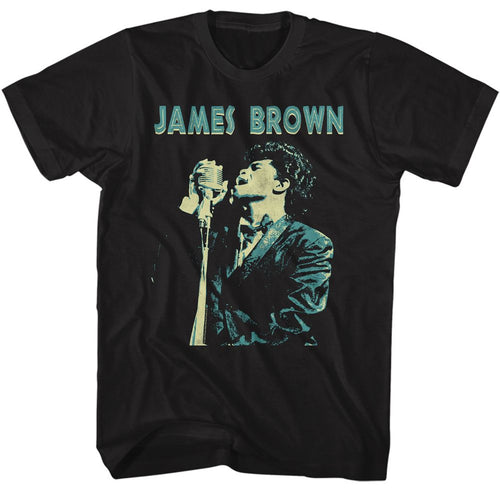 James Brown Eye-Catching T-Shirt, Call Me Super Bad S