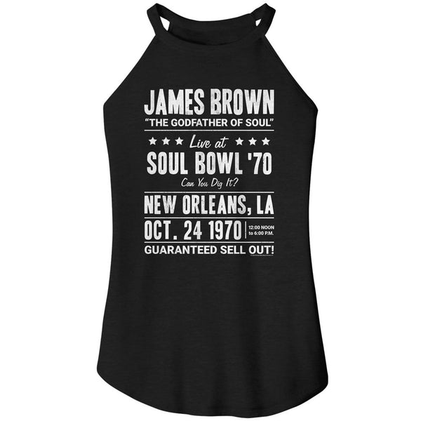 JAMES BROWN ROCKER Rocker Tank Top, Soul Bowl 1970