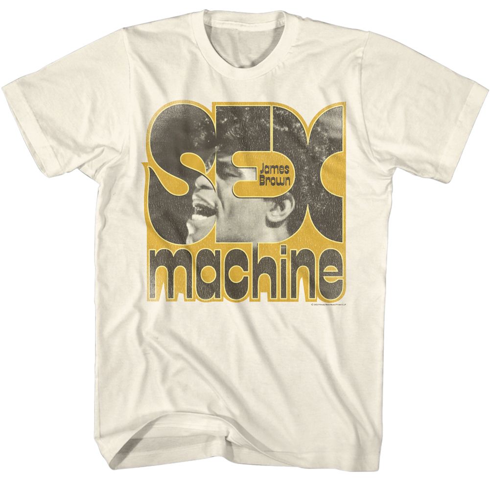 JAMES BROWN Eye-Catching T-Shirt, Sex Machine