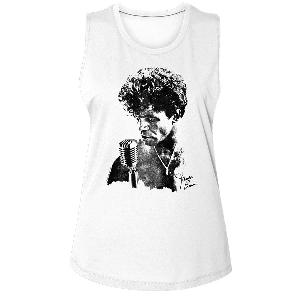 JAMES BROWN Tank Top, Jb Microphone