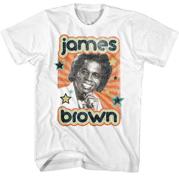 JAMES BROWN Eye-Catching T-Shirt, Stars