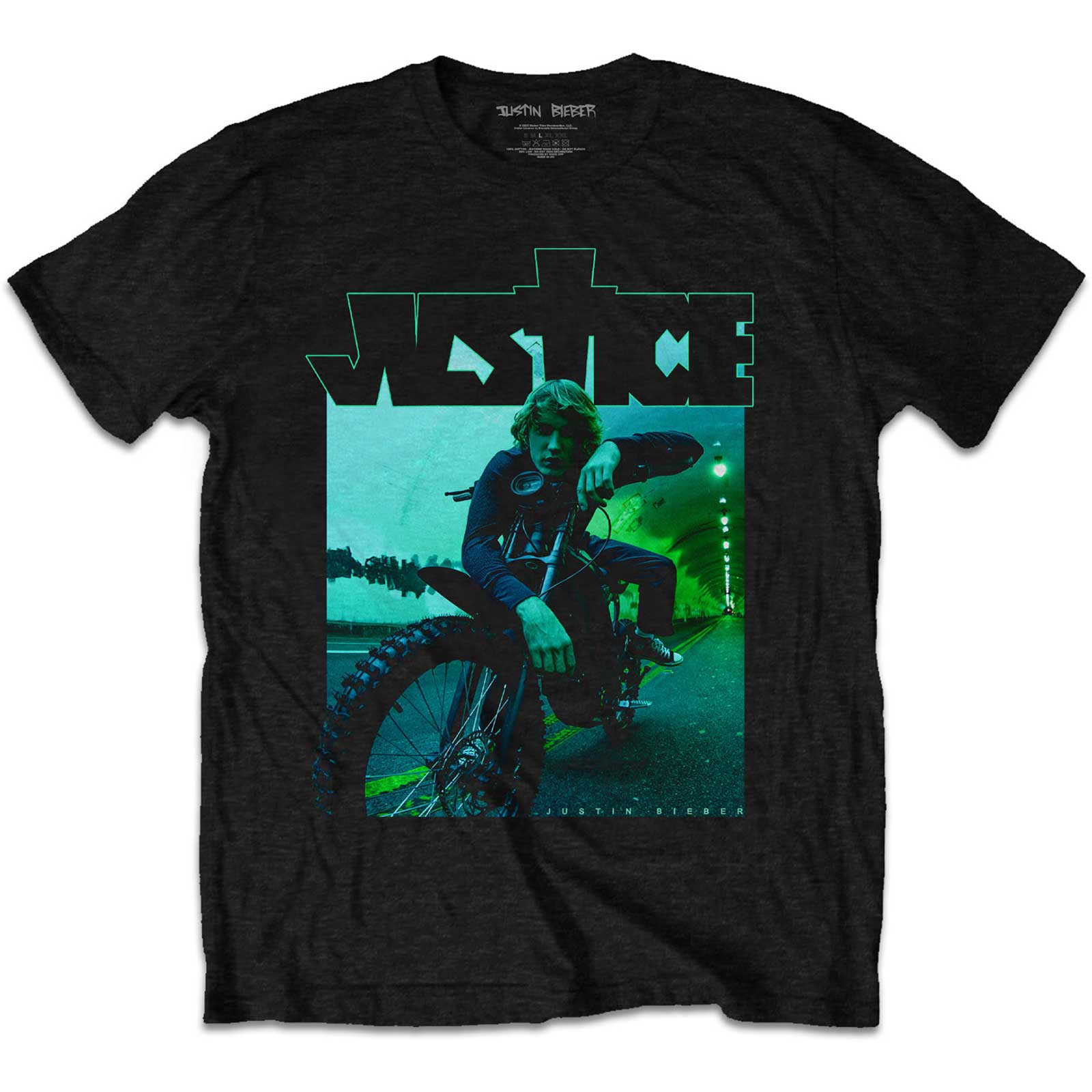 JUSTIN BIEBER Attractive T-shirt, Dirt Bike