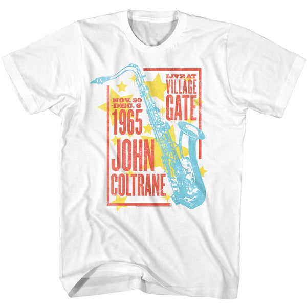 JOHN COLTRANE Eye-Catching T-Shirt, Live Village Gate