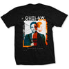 JOHNNY CASH Attractive T-Shirt, Outlaw Photo
