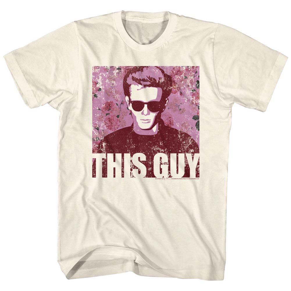 JAMES DEAN Glorious T-Shirt, Flowery Dean