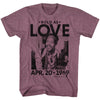 JIMI HENDRIX Eye-Catching T-Shirt, Bold As Love 1970