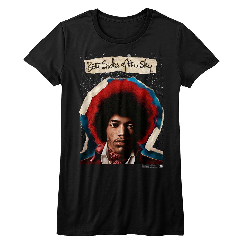 Women Exclusive JIMI HENDRIX T-Shirt, Both Sides