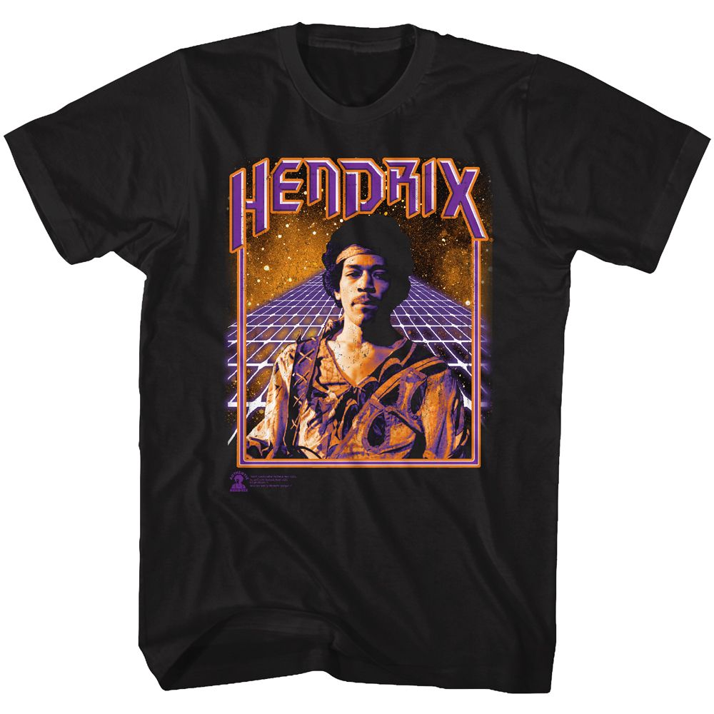 JIMI HENDRIX Eye-Catching T-Shirt, Spaceman Jimi