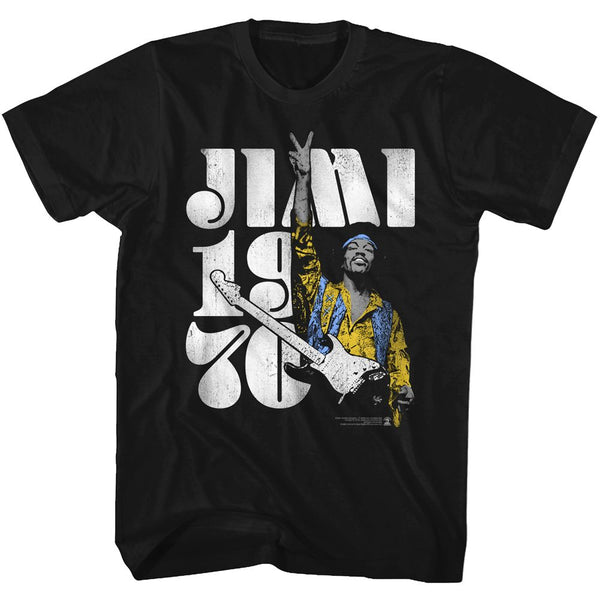 JIMI HENDRIX Eye-Catching T-Shirt, Peace Jimi