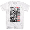 JIMI HENDRIX Eye-Catching T-Shirt, Live in London