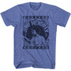 JIMI HENDRIX Eye-Catching T-Shirt, Live Usa Tour 68