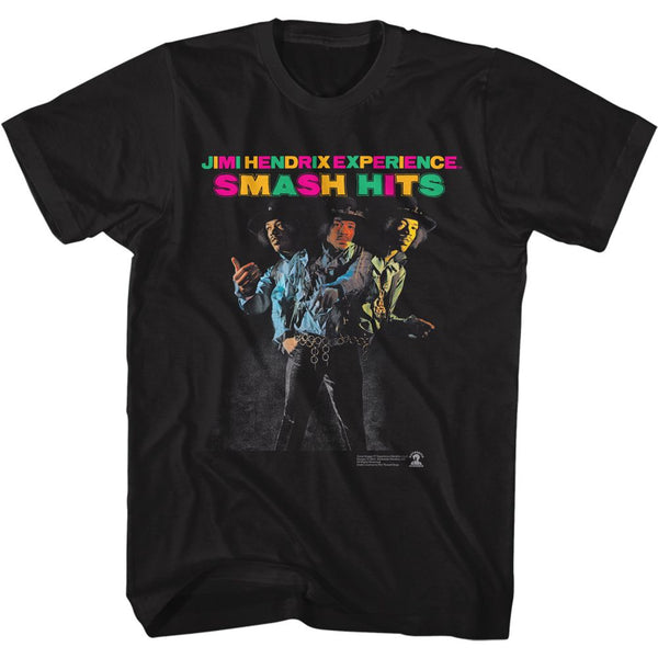 JIMI HENDRIX Eye-Catching T-Shirt, Smash Hits